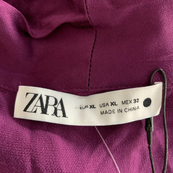 Women's Zara Embroidered Beaded Open Kimono With Matching Tied Belt Size XL - Picture 6 of 7